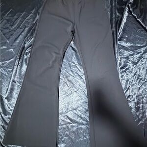 Black (Italian) Flared Pants